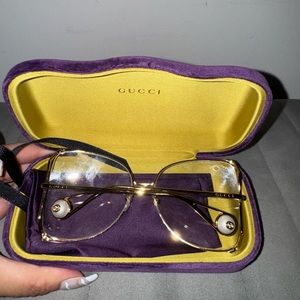 Gucci Translucent Butterfly Sunglasses